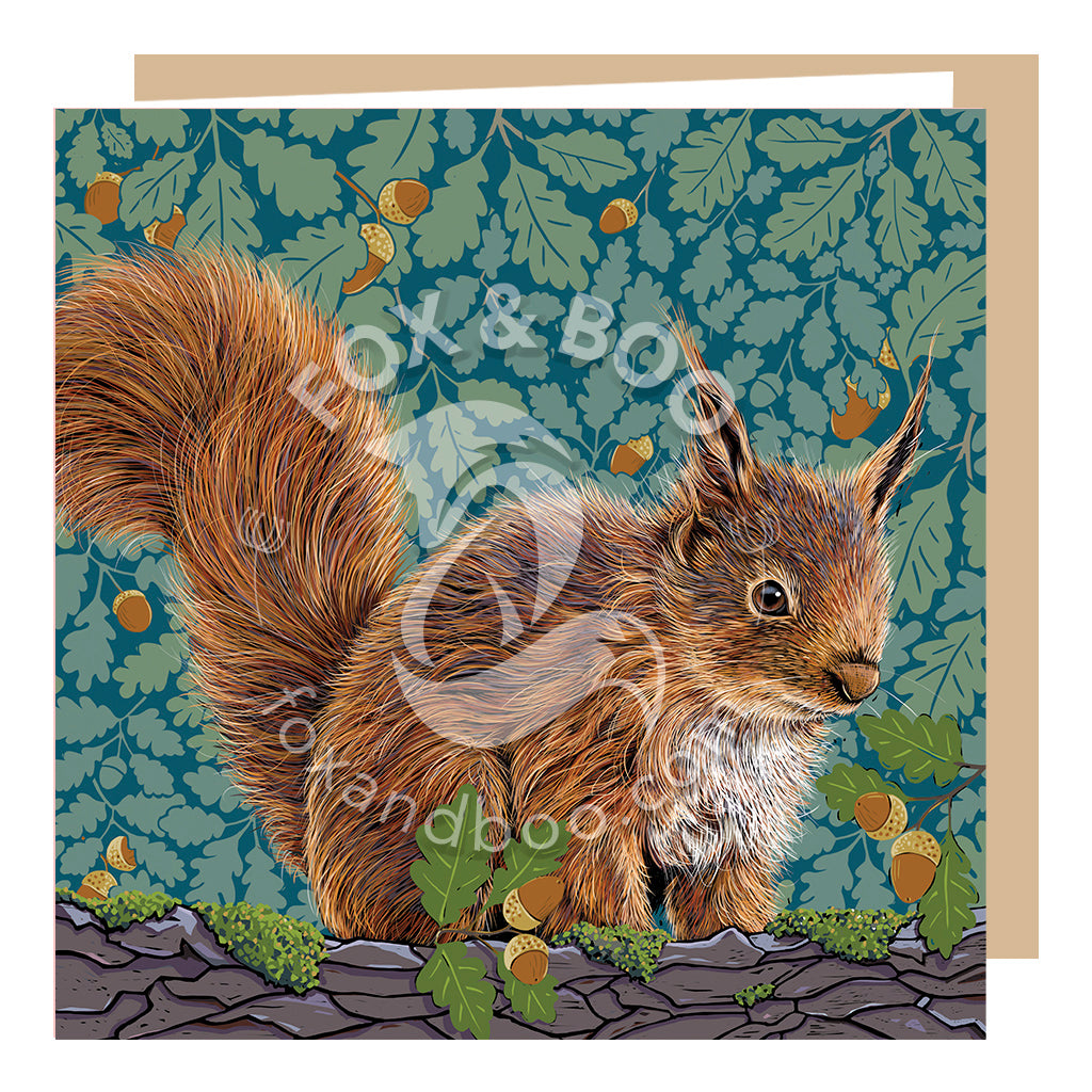 Cheeky Red Greeting Card