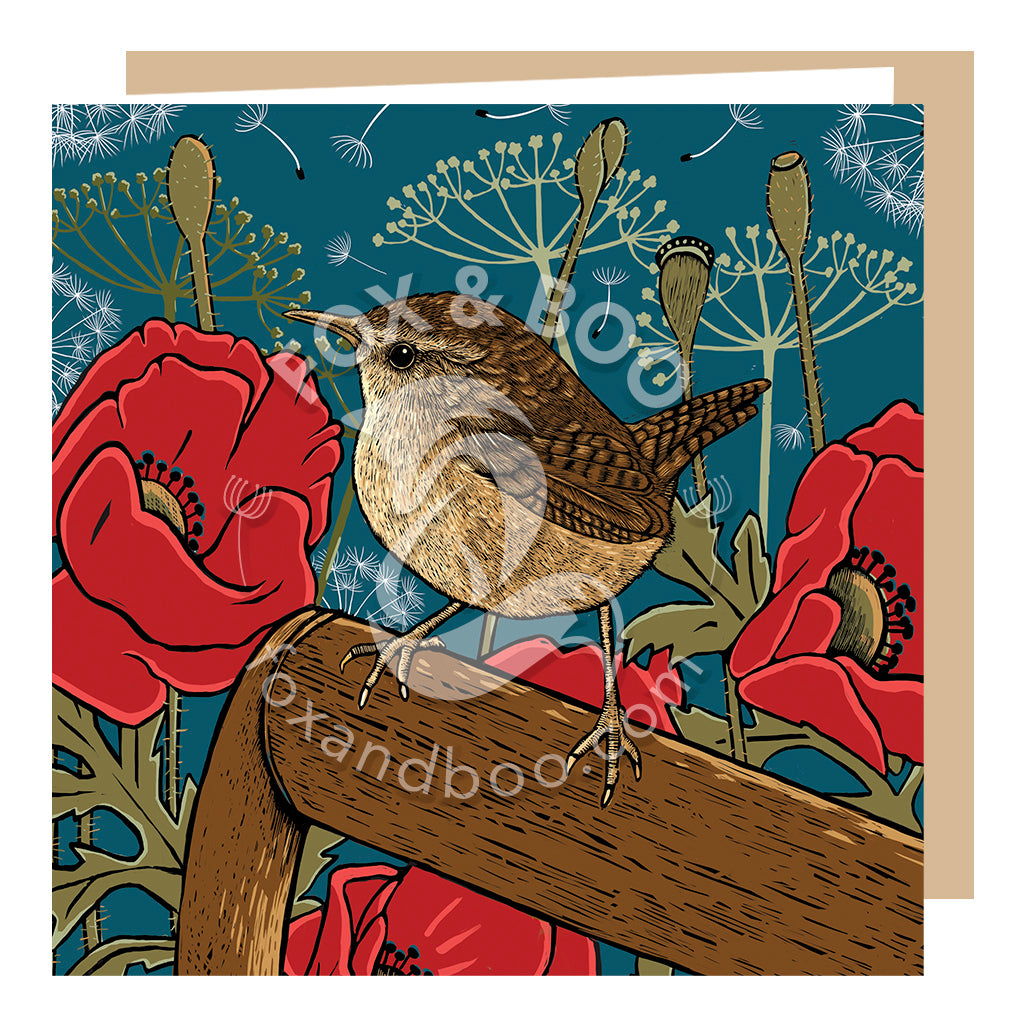 Cerdyn 'Pabi a Dryw'