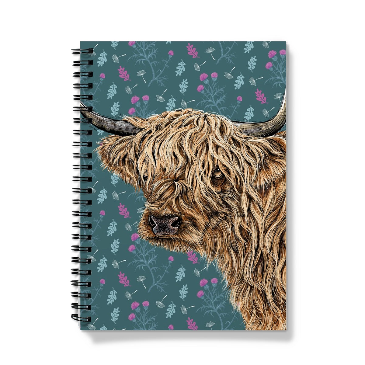 Highland Cow Notebook