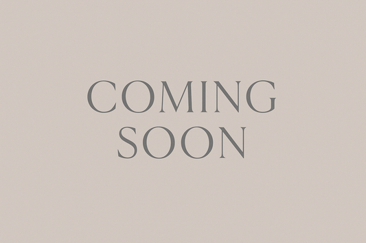 Simple text only taupe and grey colours