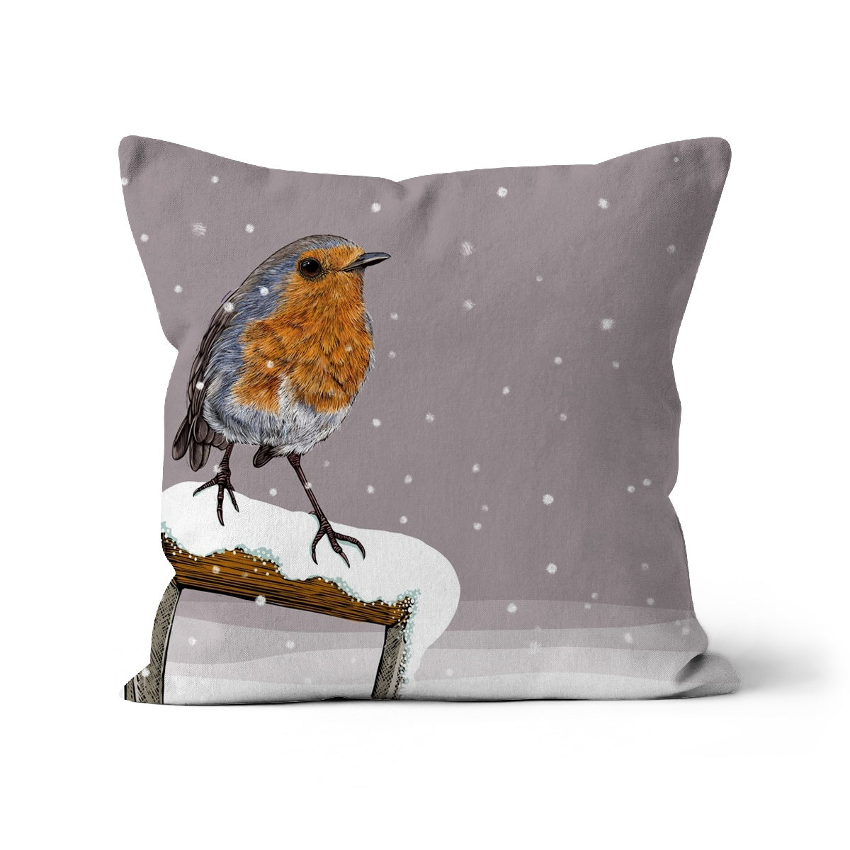 Robin cushion by Fox and Boo