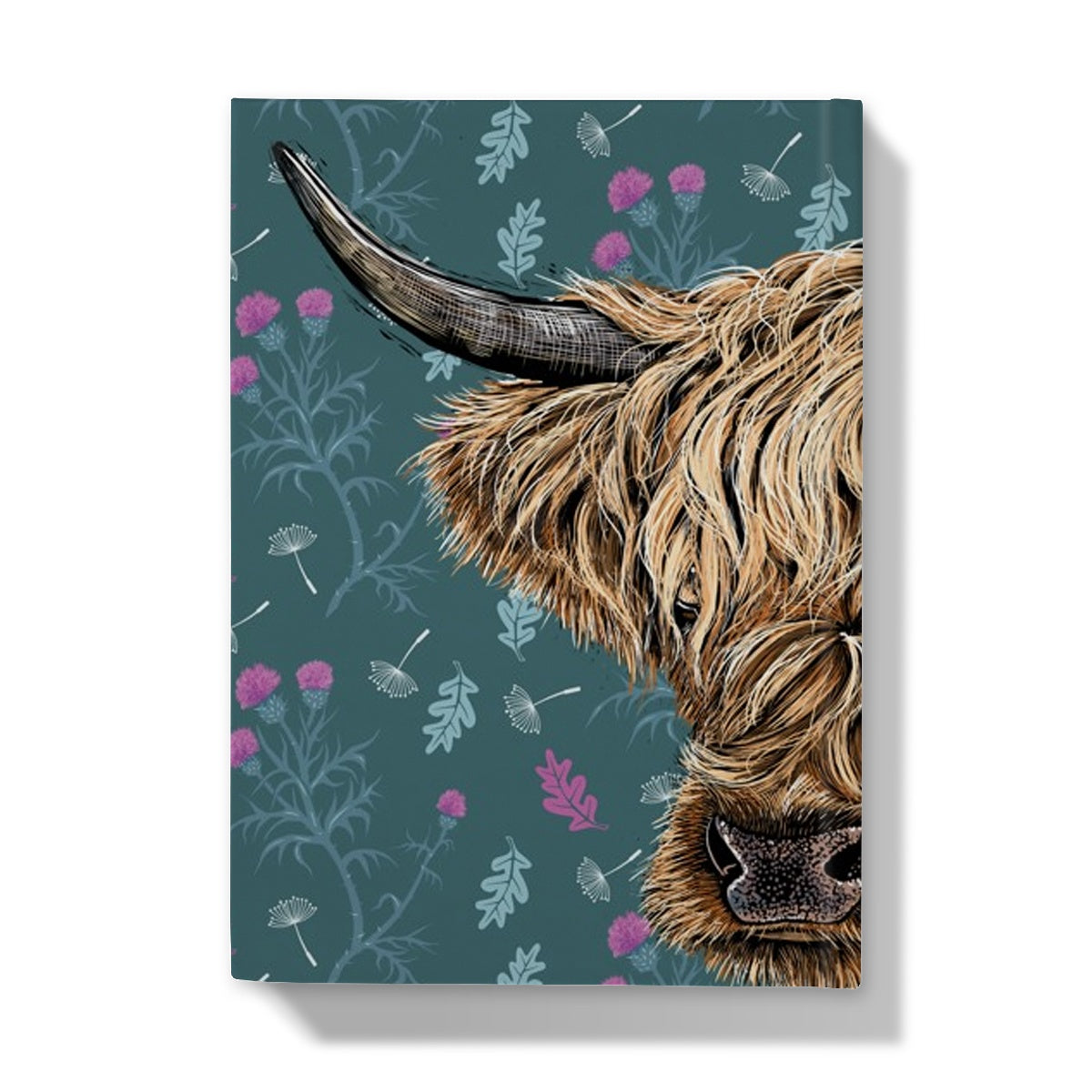 Highland Cow Hardback Journal