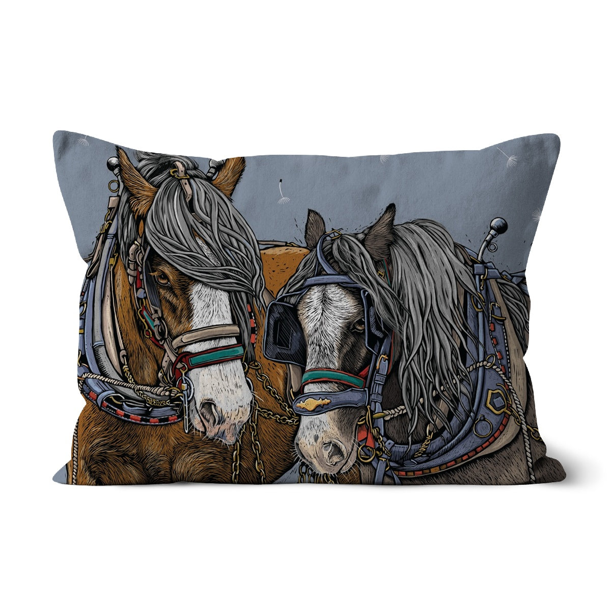 Horse Whisper Cushion - Dusk