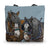 Horse Whisper Canvas Tote Bag - Swedish Blue - Fox & Boo