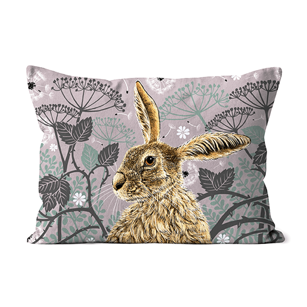 Image of Hare cushion designed by Fox and Boo