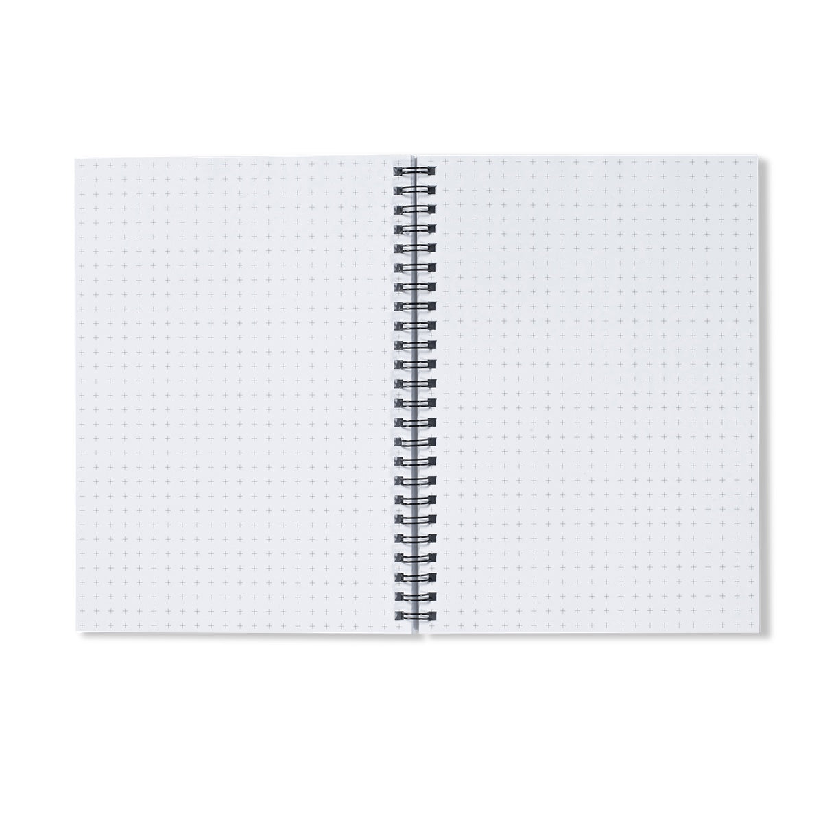 Long Tailed Tits - Aqua (rectangle) Notebook