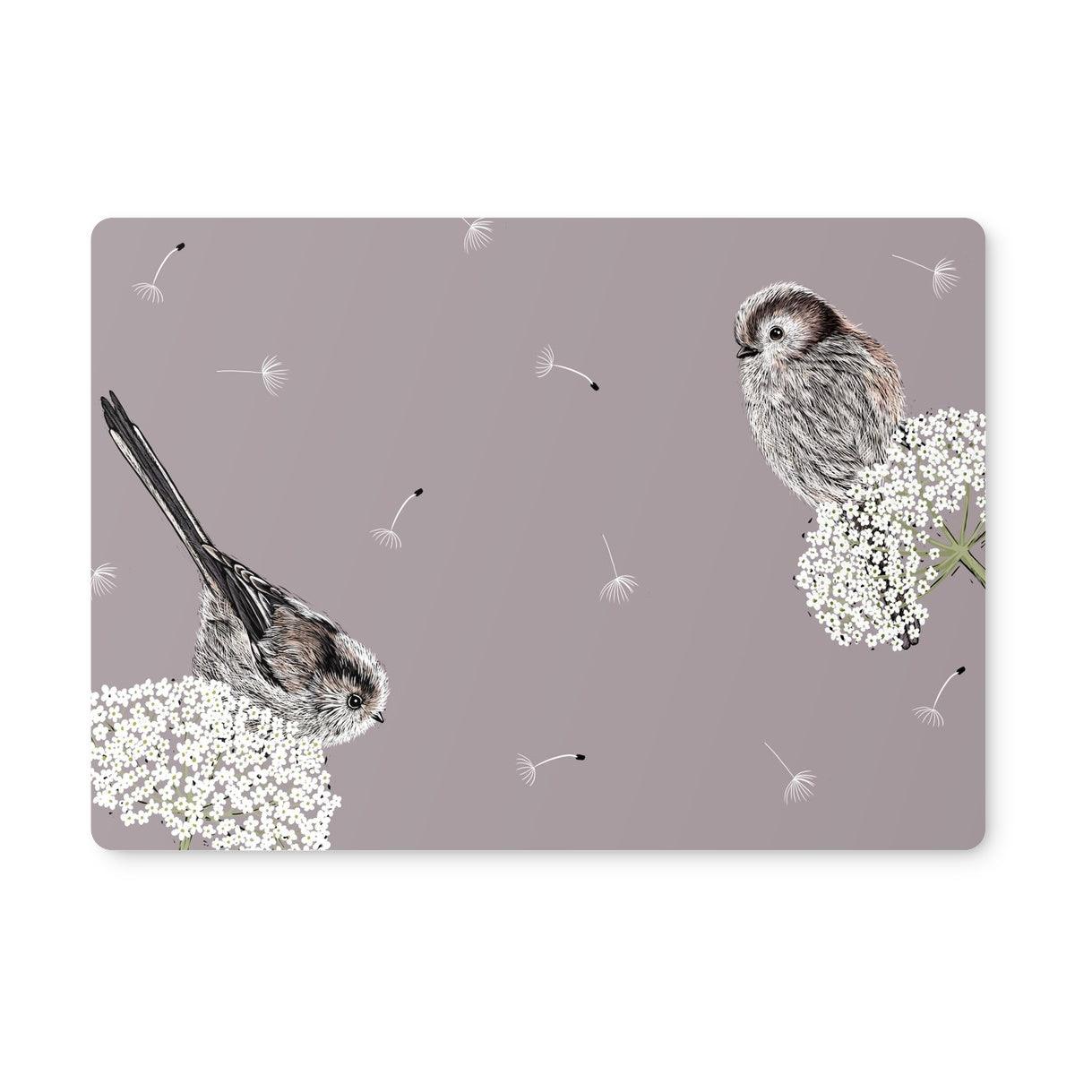Long Tailed Tits Placemat by Fox and Boo