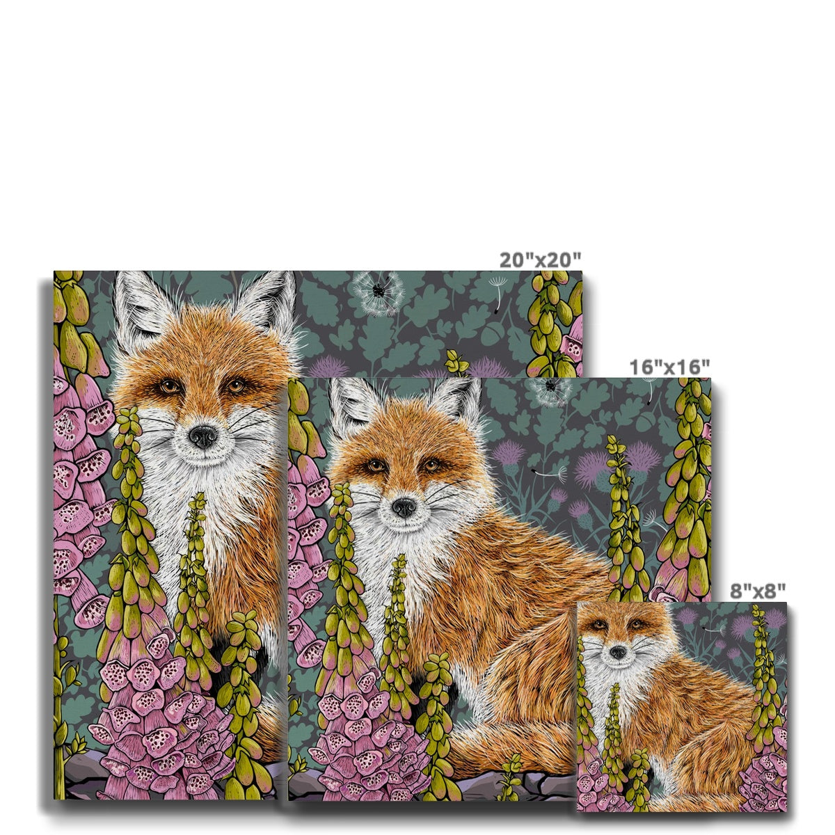 Fox Love Eco Canvas